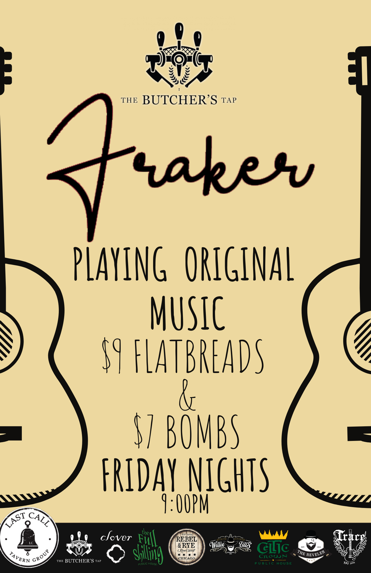 Original Live Music by Fraker