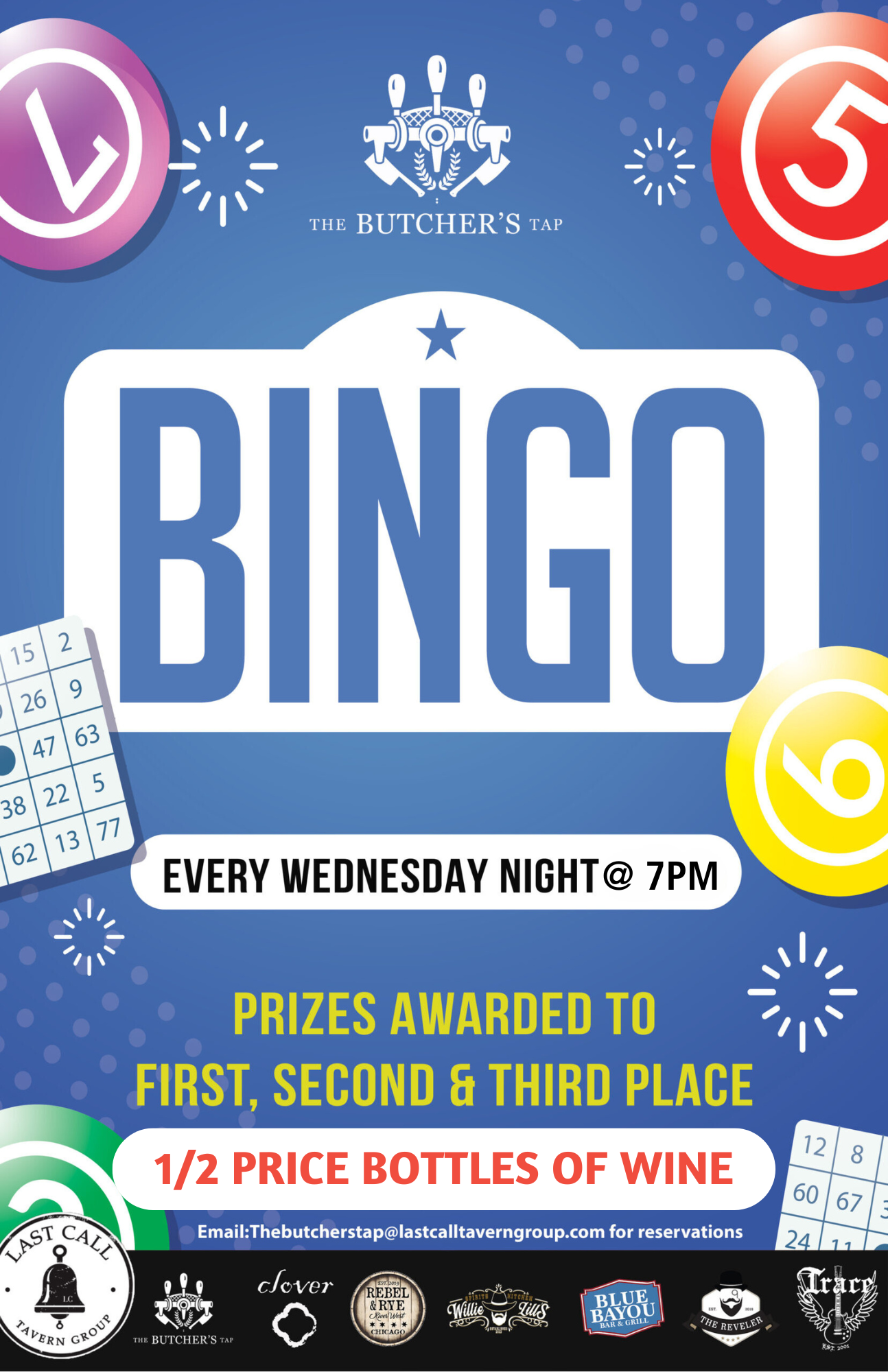 Bingo Night at Butcher's Tap