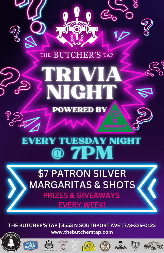 Tuesday Trivia Night